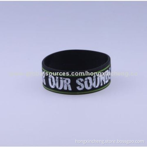 Silicone wristband